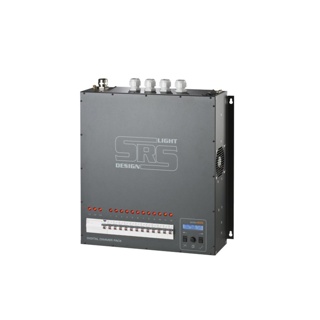 SRS wallmount dimmer 12x 3 kW 1P+N  met RCD