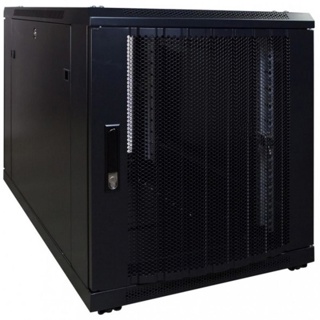 12U mini serverkast met geperf.deur 600x1000x720mm