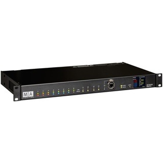 MA network switch incl. 19" paneel m.front aansl.