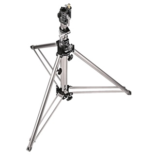 Manfrotto followspot stand staal blank