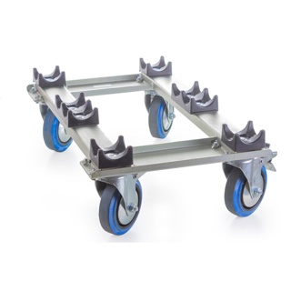 Admiral Strong Boy mini dolly 4x 100mm met rem
