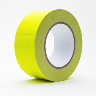 MegaTape Fluor gaffa tape UT70 25m rol 19mm geel