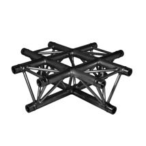 Prolyte truss driehoek H30D-C016 4-weg kruis zwart