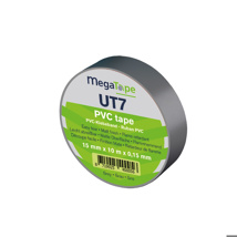 MegaTape PVC vloertape UT7 10m rol 15mm grijs