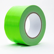 MegaTape Fluor gaffa tape UT70 25m rol 50mm groen