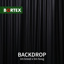 Bortex backdrop 320 g/m² 3m breed x 5m hoog